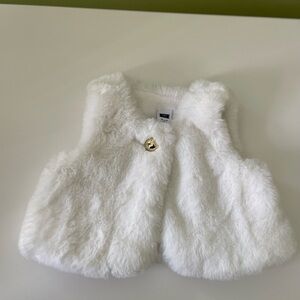 Janie and Jack baby chalet faux fur vest